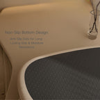 Cute Woven Cat Bed with Scratch-Resistant Linen and Ergonomic Design