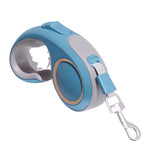Automatic Retractable Reflective Dog Leash with Soft Silicone Handle