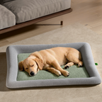 Memory Foam with Plush Cover – Anti-Slip, Orthopedic Comfort Dog Bed