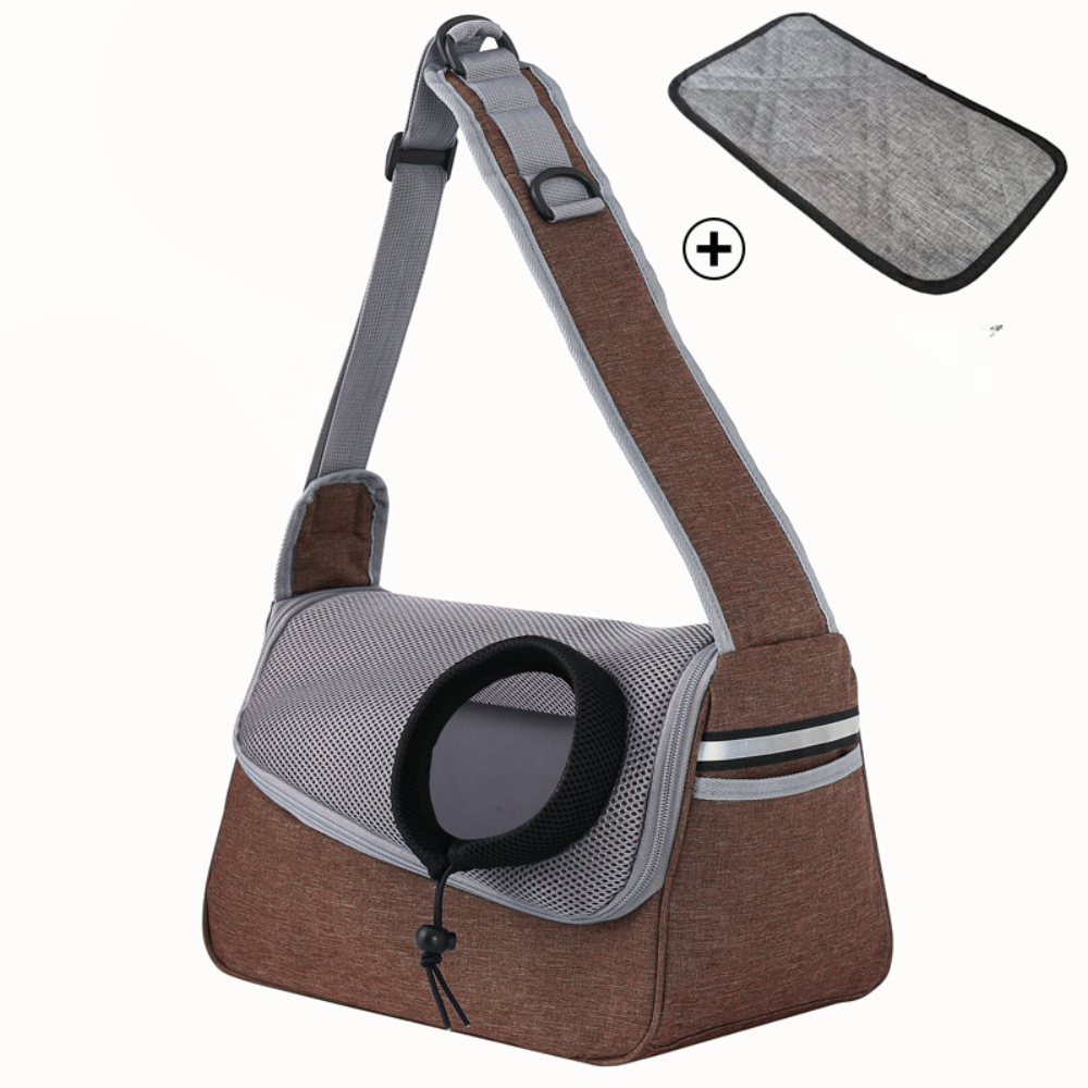 Portable Pet Carrier Bag with Removable Pad Travel Shoulder Bag for Cats Small Dogs