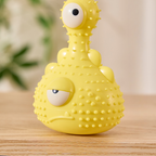 Monster Dog Toy Squeaky Chew Resistant Easy-Clean Pet Toy