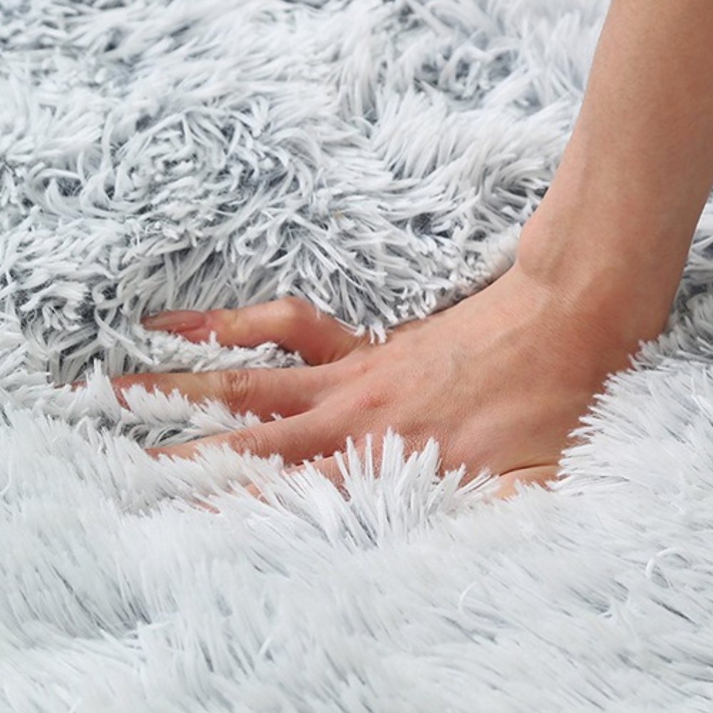 Shaggy Cozy Large Human Dog Bed