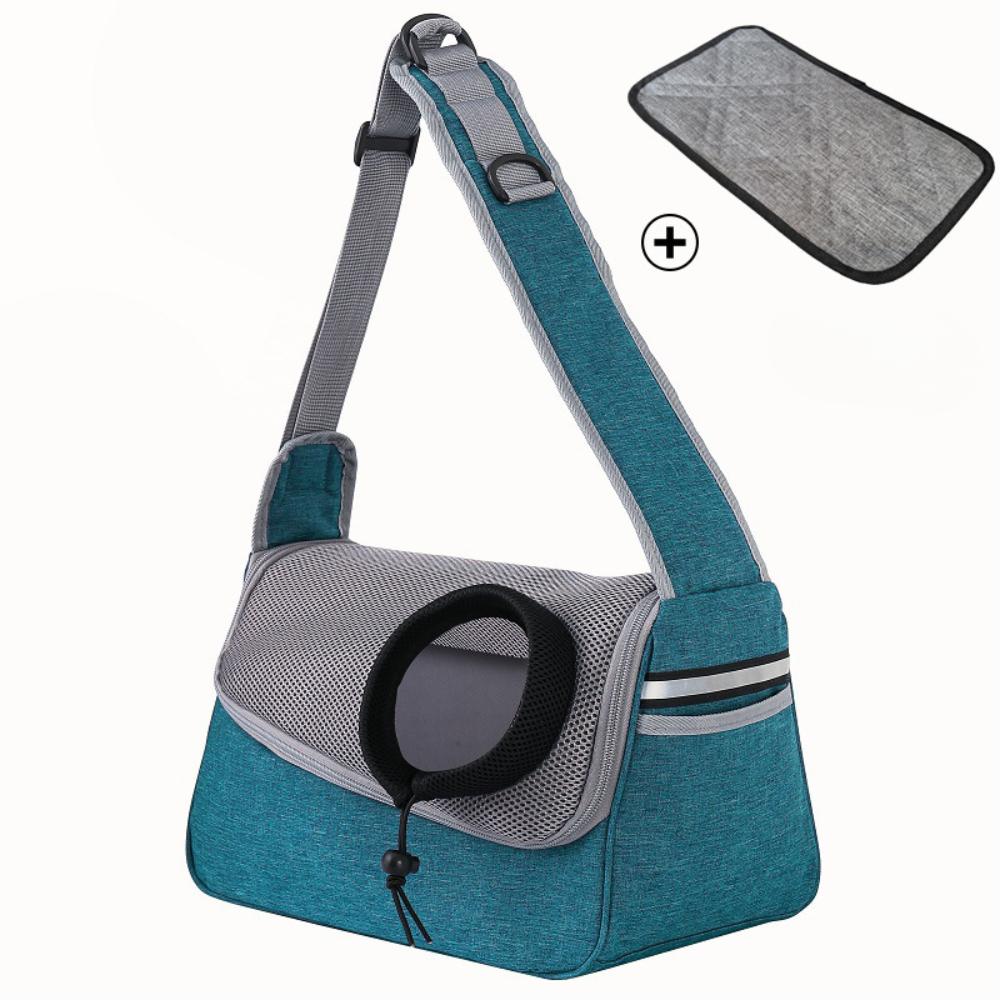 Portable Pet Carrier Bag with Removable Pad Travel Shoulder Bag for Cats Small Dogs