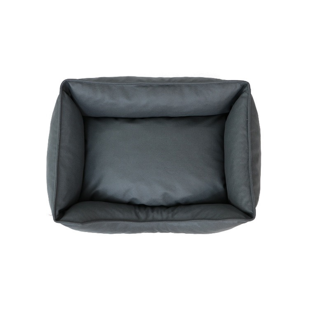 Waterproof Scratch-Resistant Cooling Leather Dog Bed