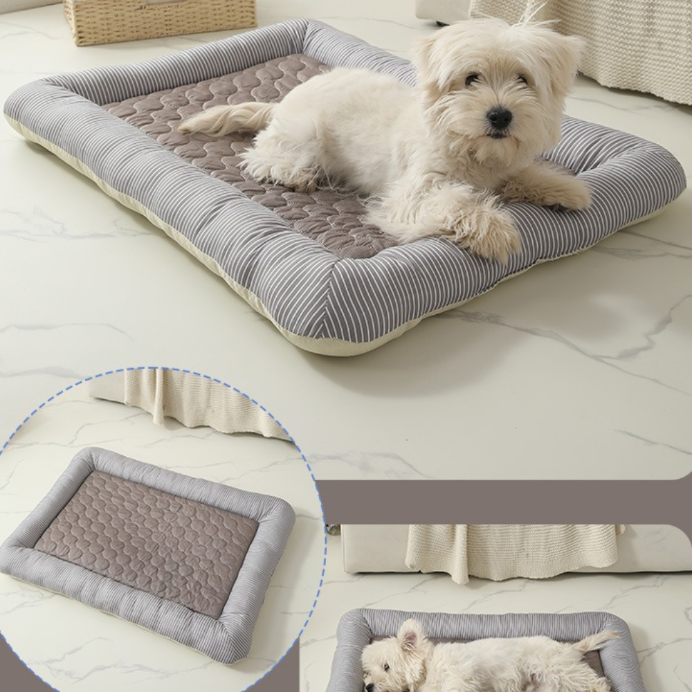 Cooling Comfortable Dog Bed Breathable Summer Pet Mat Dog Bed