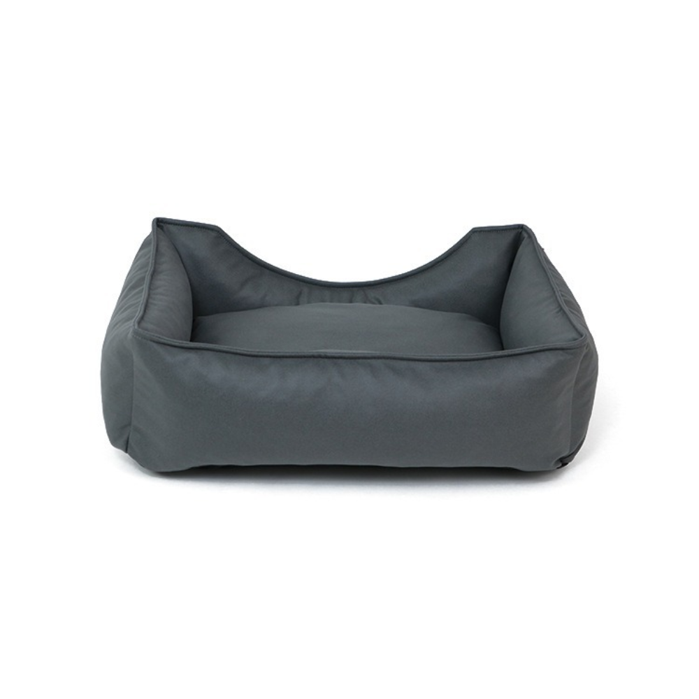 Waterproof Scratch-Resistant Cooling Leather Dog Bed
