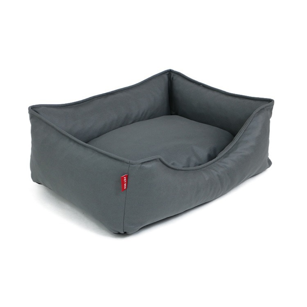 Waterproof Scratch-Resistant Cooling Leather Dog Bed