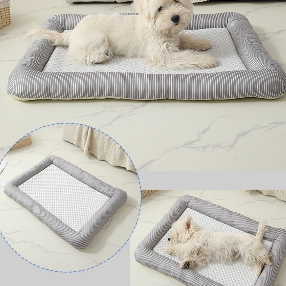 Cooling Comfortable Dog Bed Breathable Summer Pet Mat Dog Bed