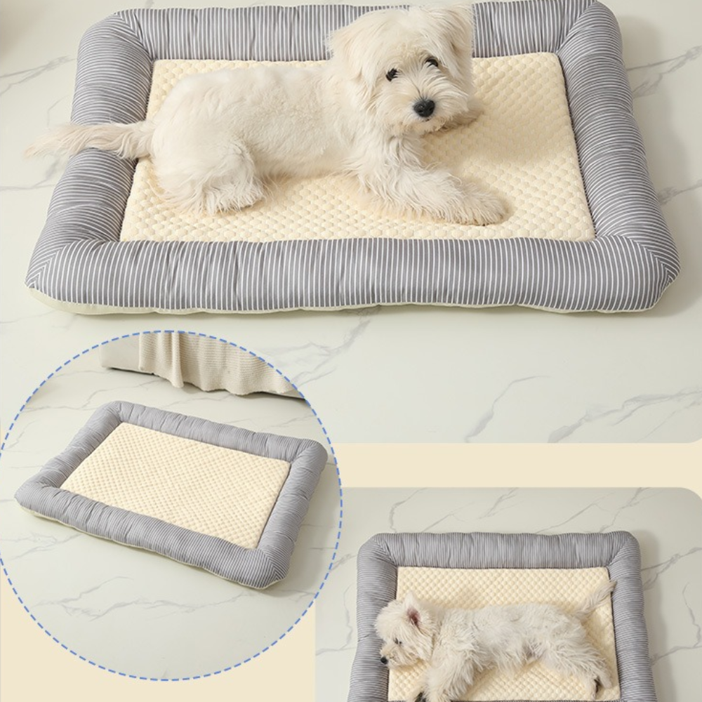 Cooling Comfortable Dog Bed Breathable Summer Pet Mat Dog Bed