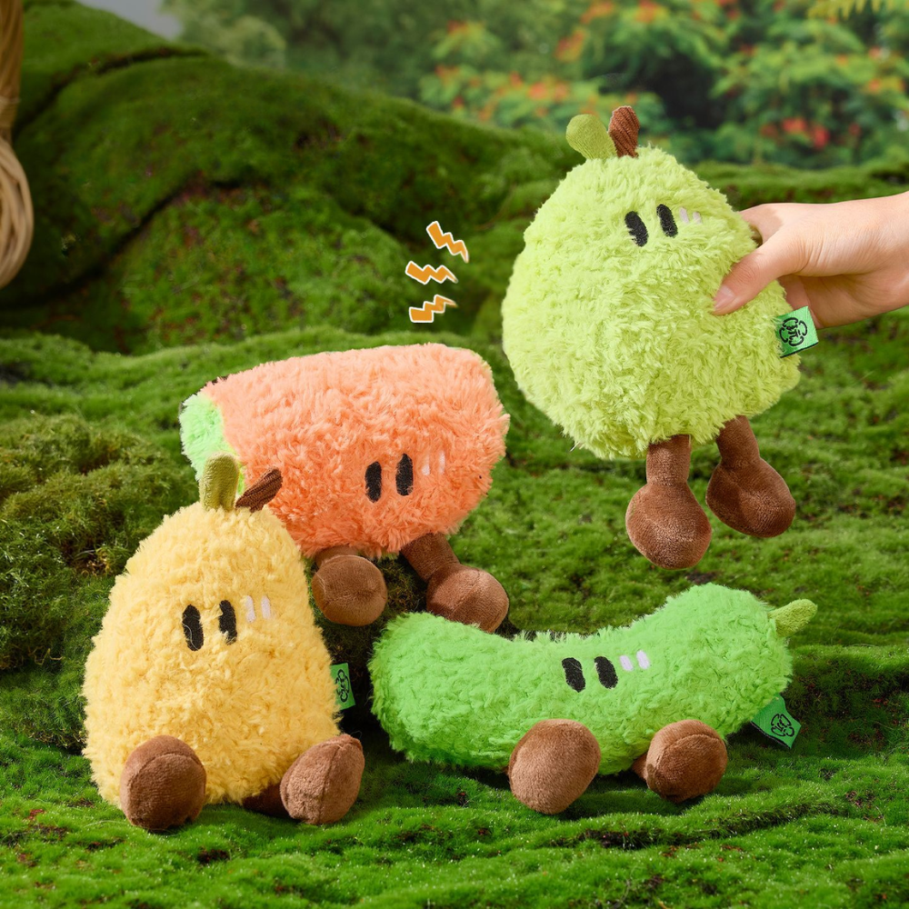 Catnip Plush Fruit Cat Toys | Healthy Green Play Toy