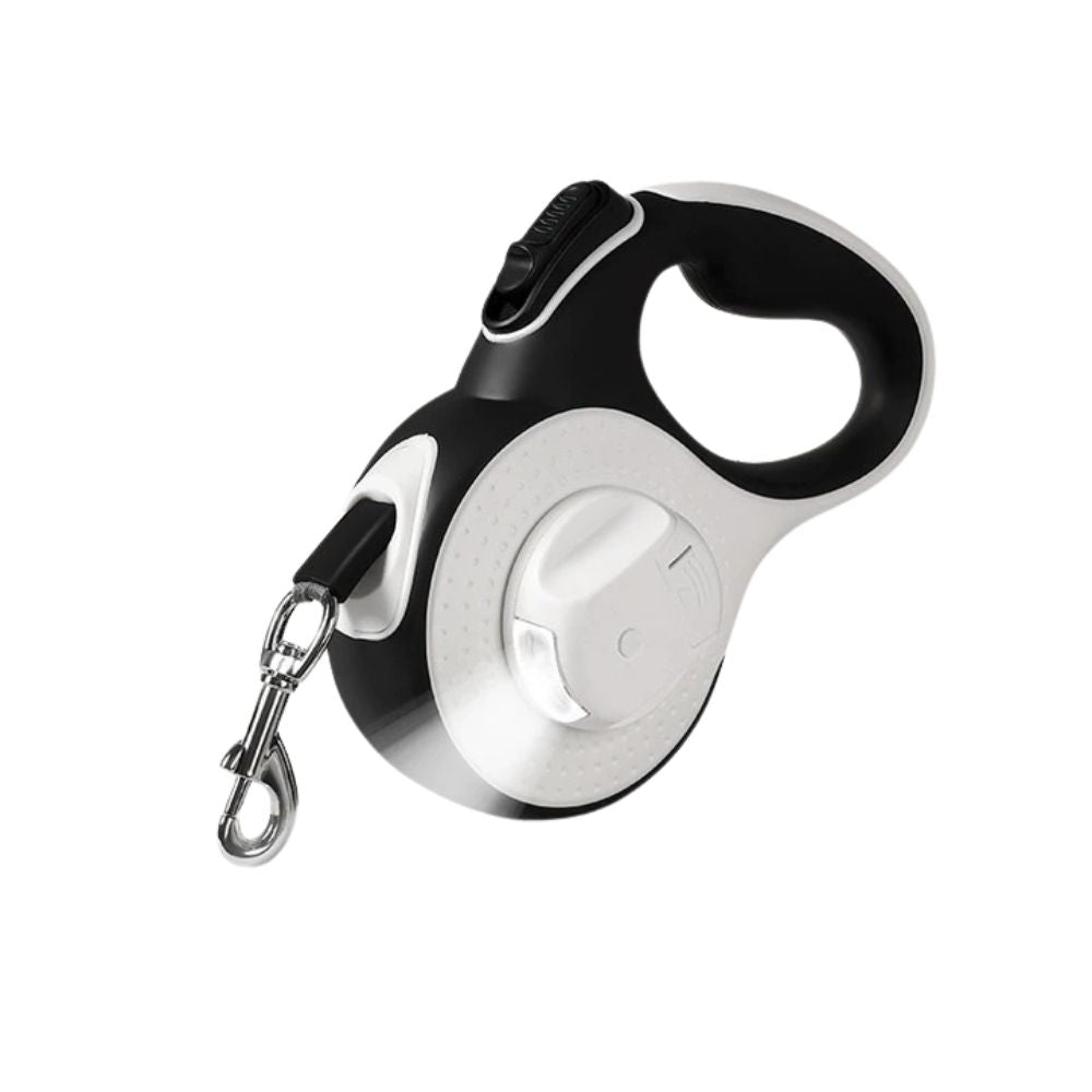 LED Retractable Dog Leash with Flashlight