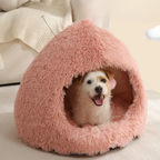 Winter Warm Plush Soft Removable Cushion Cat Bed