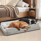 Orthopedic Memory Foam  Waterproof Liner Dog Bed