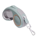 Automatic Retractable Reflective Dog Leash with Soft Silicone Handle