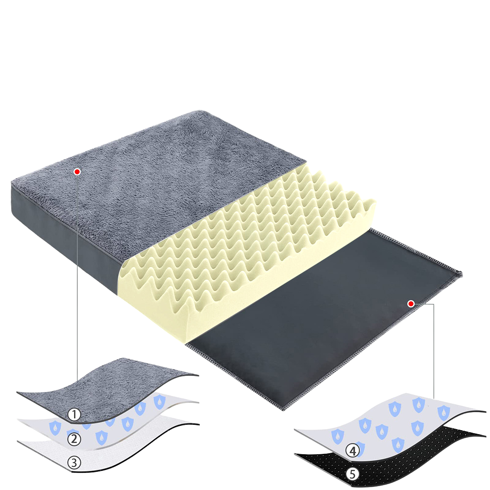 Washable Memory Foam Soft Large Dog Bed