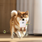 Cute Food Plush Dog Toy Donut Croissant Bread Squeaky Toy