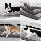 Edge Waterproof Soft Cushion Dog Bed