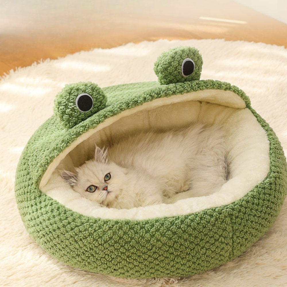 Frog Design FluffyWarm Cat Bed