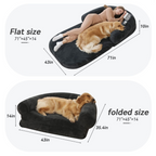 Plush Eco-Friendly Human Soft Dog Bed