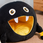 Halloween Spider Warm Plush Cat Bed