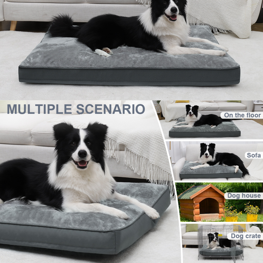 Edge Waterproof Soft Cushion Dog Bed