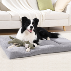 Cloud Anti-Slip Warm Soft Fluffy Gray Dog Bed