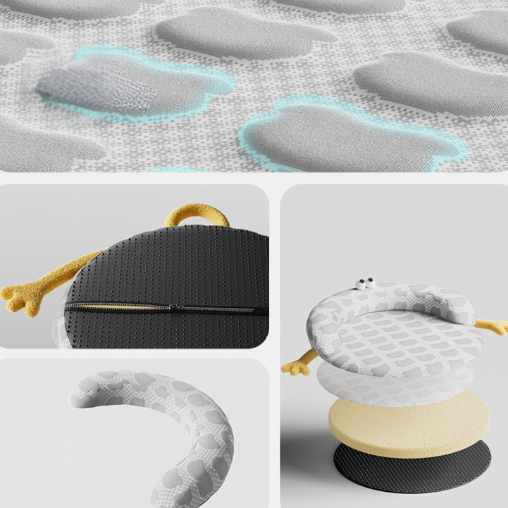 Pet Ice Silk Semi-Circle Cooling Nest Cat Bed