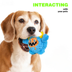 Monster Plush Squeaky Dog Toy Durable Chew Cats Dog Toy