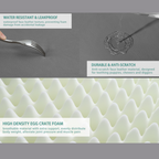 Waterproof Leather Washable Spring Summer Dog Bed