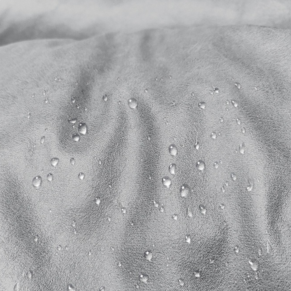 Waterproof Scratch-Resistant Cooling Leather Dog Bed