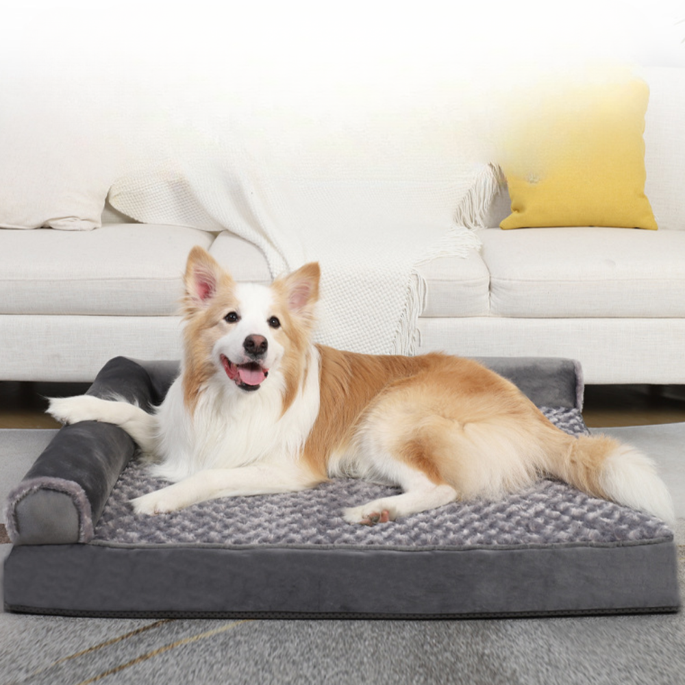Bolster Orthopedic Sofa Large Dog Bed
