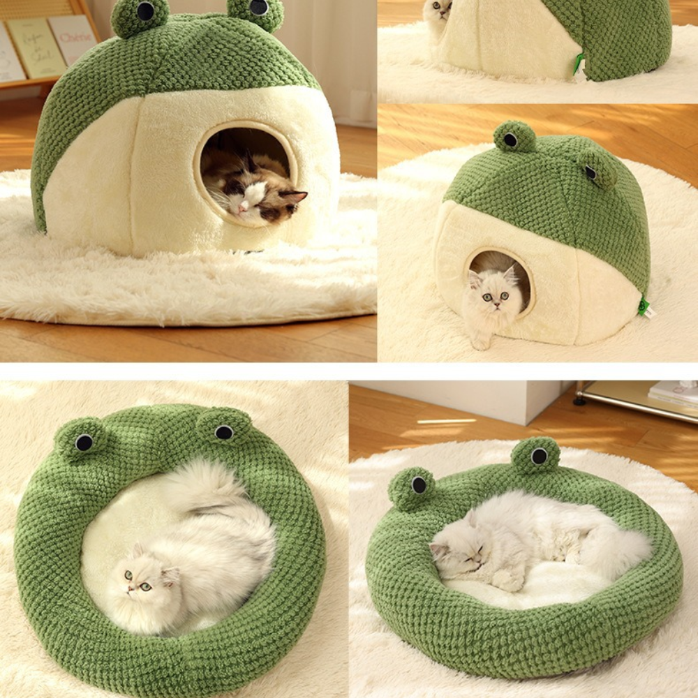 Frog Design FluffyWarm Cat Bed