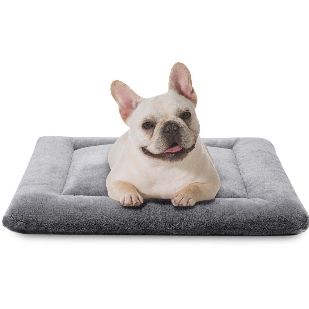 Cloud Anti-Slip Warm Soft Fluffy Gray Dog Bed