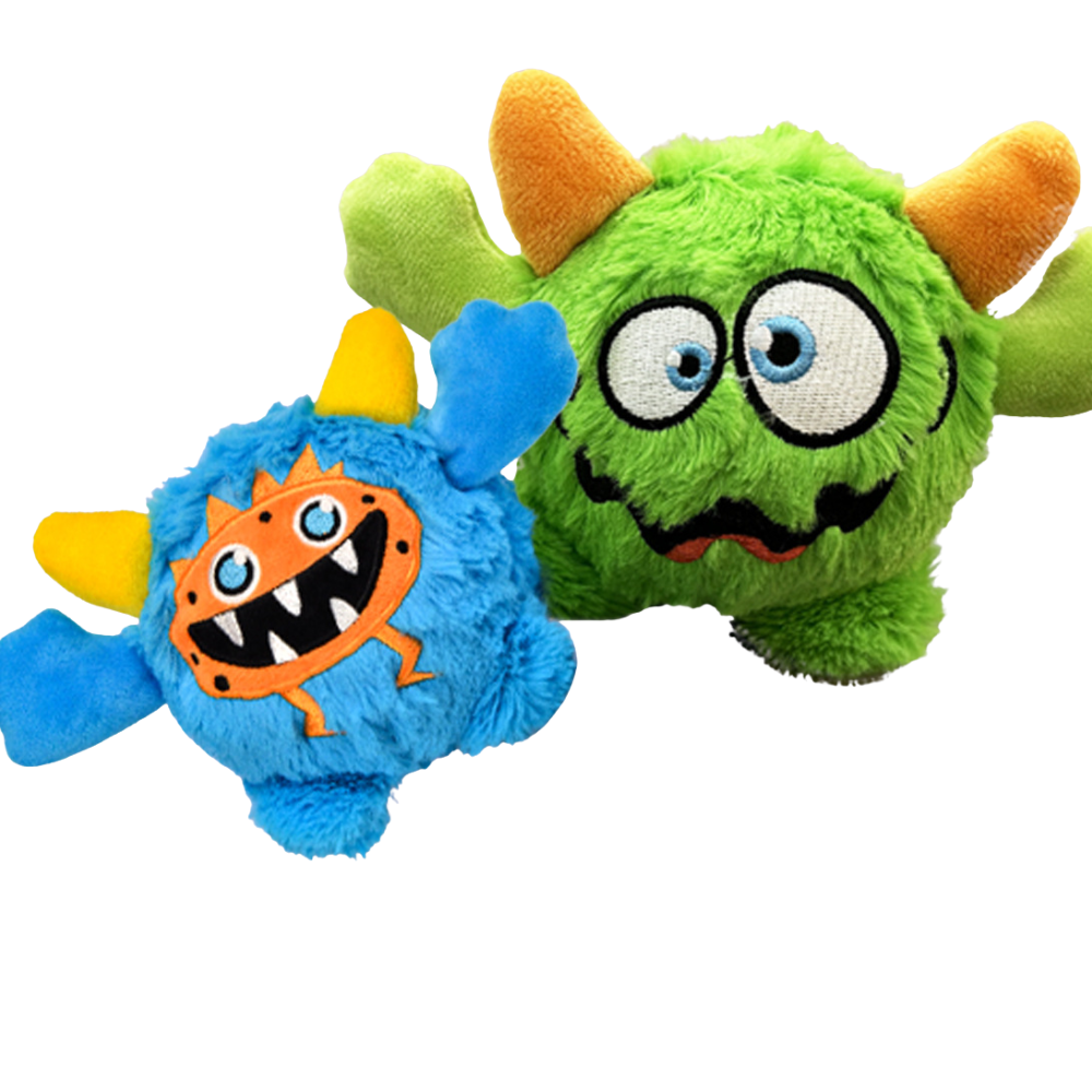 Monster Plush Squeaky Dog Toy Durable Chew Cats Dog Toy