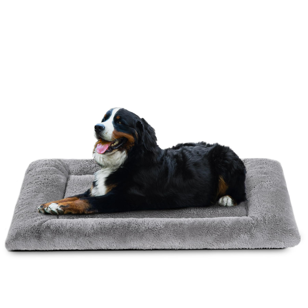 Cloud Anti-Slip Warm Soft Fluffy Gray Dog Bed