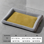 Memory Foam with Plush Cover – Anti-Slip, Orthopedic Comfort Dog Bed