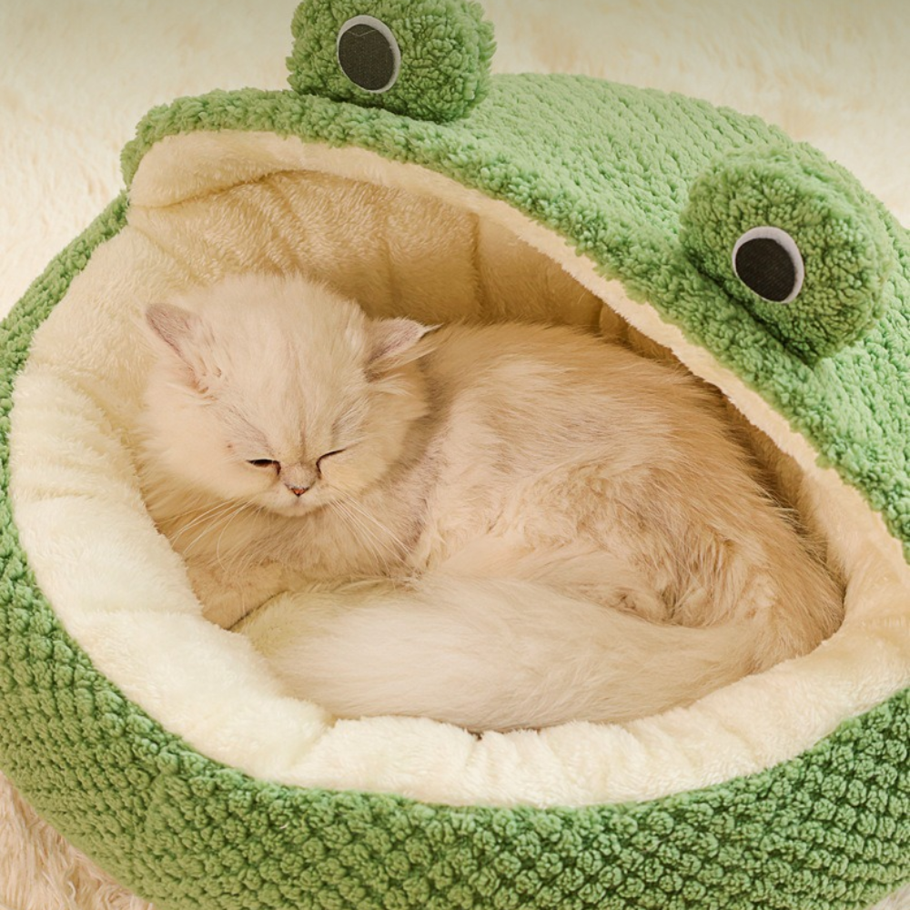 Frog Design FluffyWarm Cat Bed