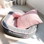 Thickened Winter Plush Dog Bed – Washable Cozy Sleeping Nest