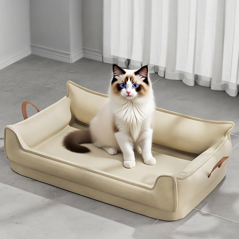 Memory Foam Dog Sofa Bed Orthopedic Support Dog Bed