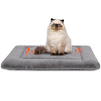 Cloud Anti-Slip Warm Soft Fluffy Gray Dog Bed