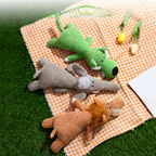 Knitted Chew Plush Durable Dog Toy