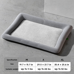 Memory Foam with Plush Cover – Anti-Slip, Orthopedic Comfort Dog Bed