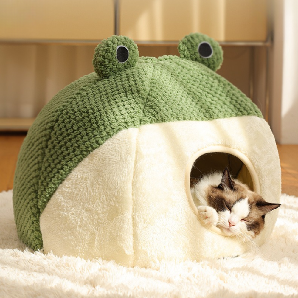 Frog Design FluffyWarm Cat Bed