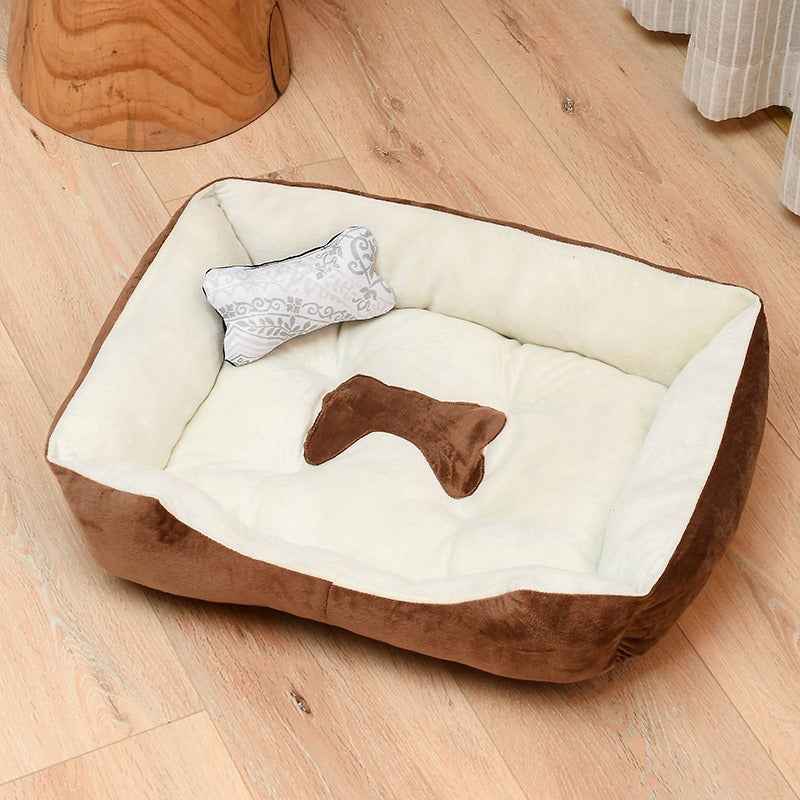 Washable Dog Bed Soft Eco-Friendly Summer Mat Dog Bed