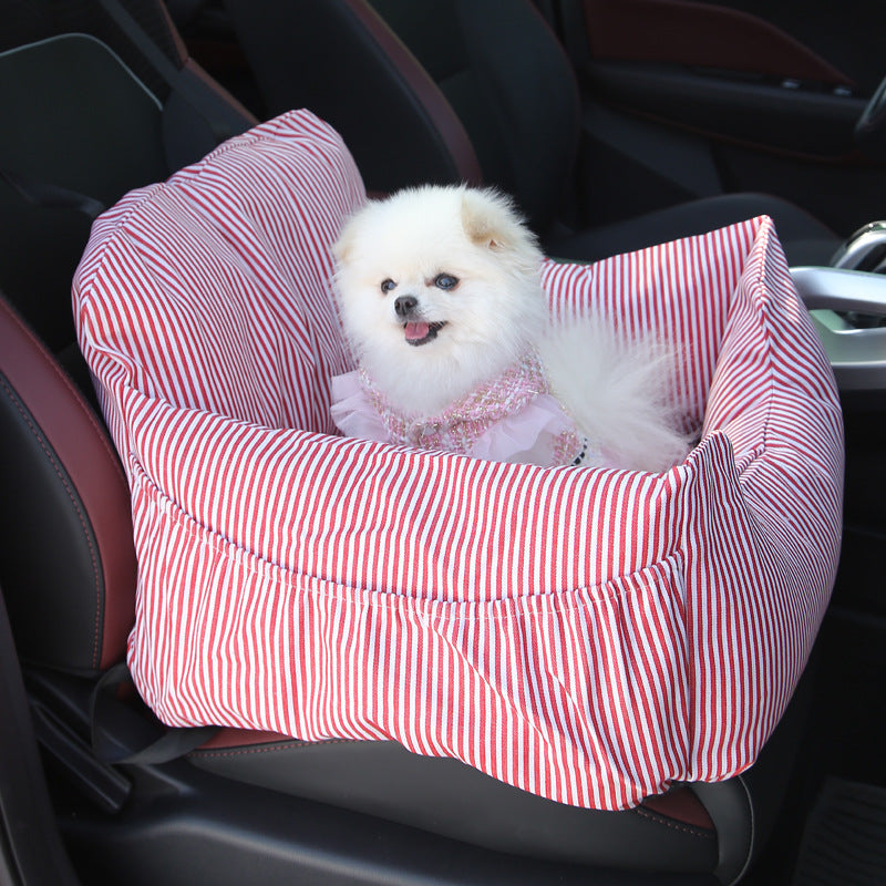 Plush Car Seat Pet Bed Small Dog Bed