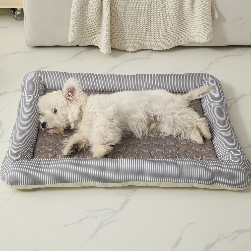 Cooling Comfortable Dog Bed Breathable Summer Pet Mat Dog Bed