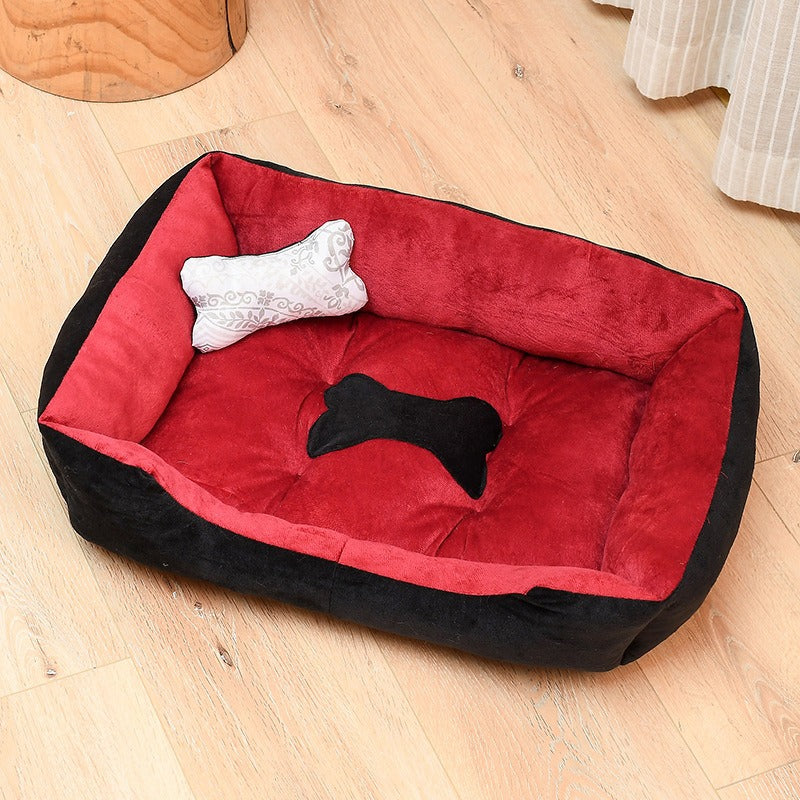Washable Dog Bed Soft Eco-Friendly Summer Mat Dog Bed