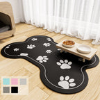 Absorbent Dog Feeding Mat Non-Slip Pet Bowl Pad