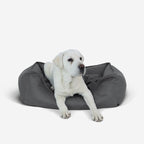 Waterproof Scratch-Resistant Cooling Leather Dog Bed