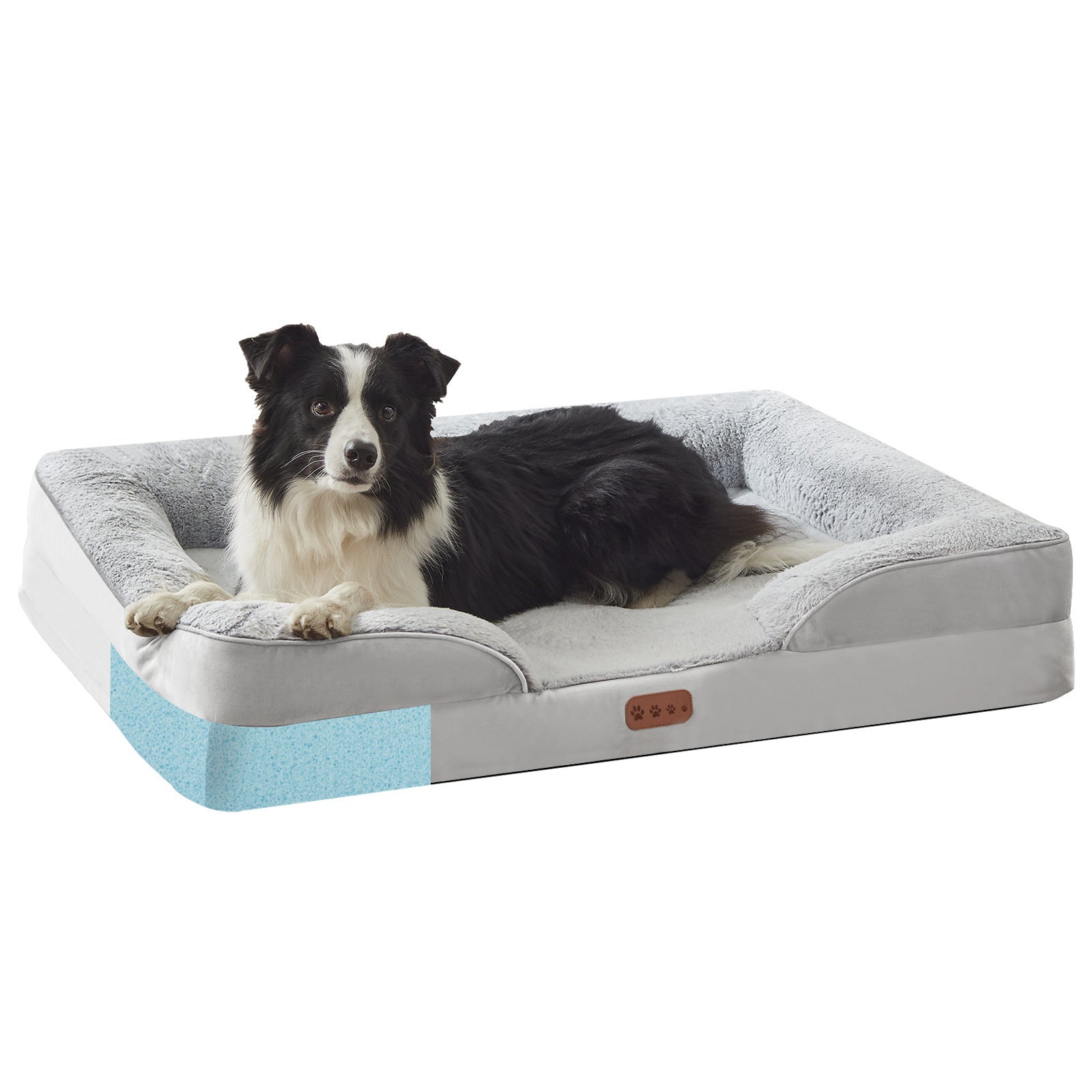 Orthopedic Memory Foam  Waterproof Liner Dog Bed